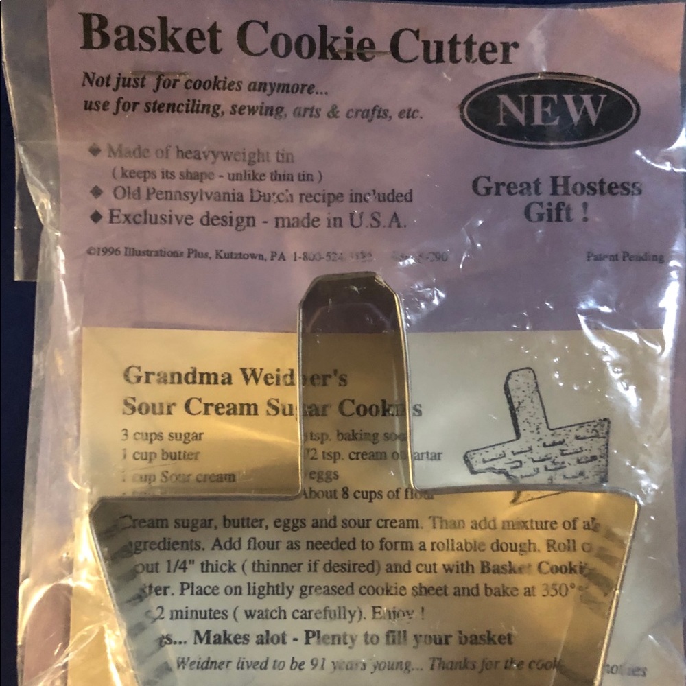 Longaberger basket cookie cutter